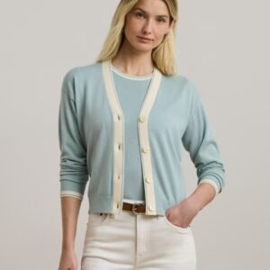 Blue Cyan Polo Dress