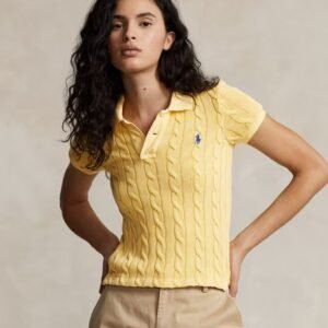 Yellow Cashmere Cardigan