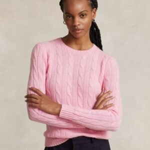 Pink Cashmere Cardigan